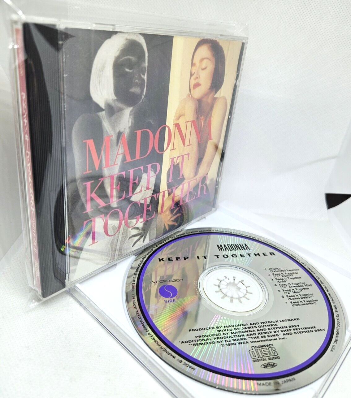 MADONNA Keep It Together JAPAN Limited CD WPCP-3200 7 tracks