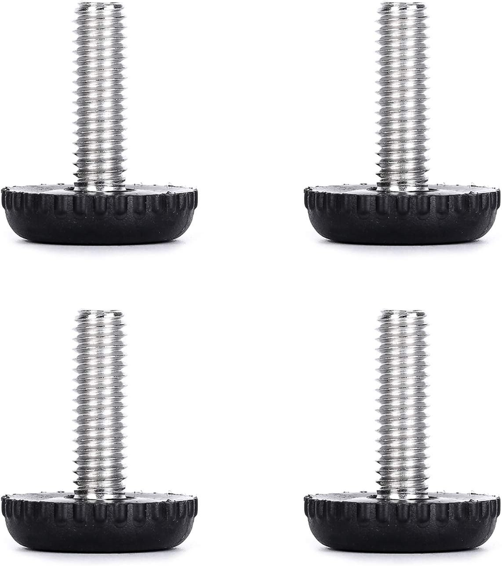 Furniture Leveler 5/16 Inch Leg Leveler for Table Chair Furniture Legs Set 4