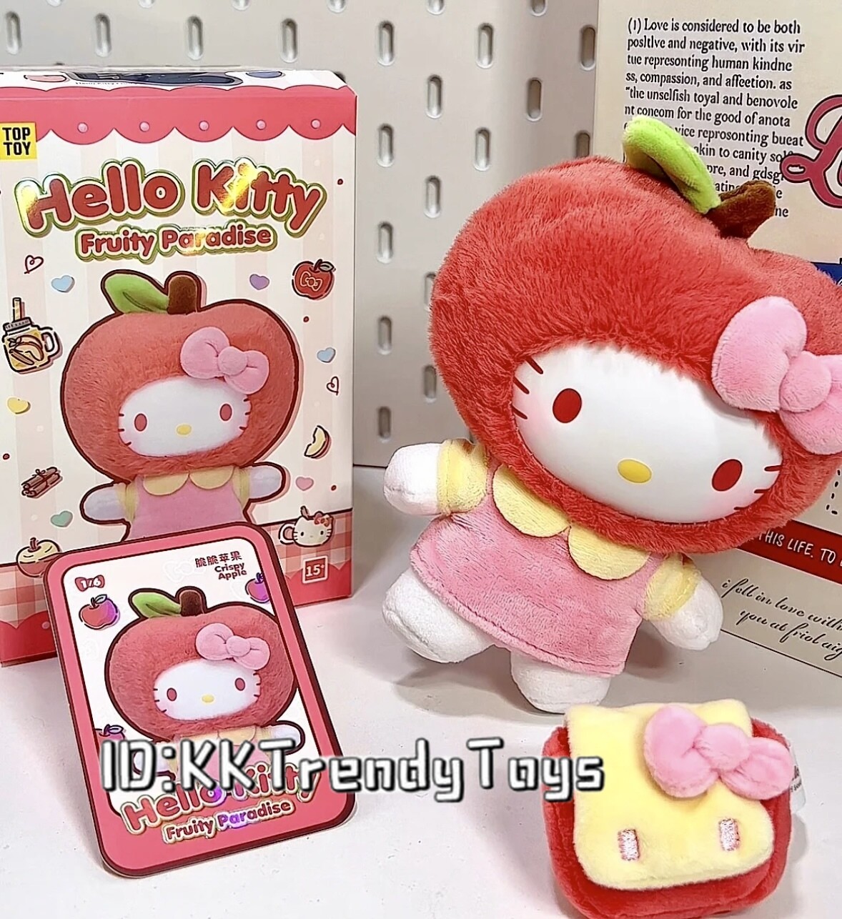 TOPTOY Sanrio HelloKitty Fruit Paradise SeriesPlush BlindBox