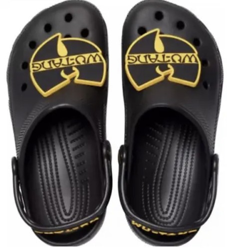 Crocs x Wu-Tang Clan Black Classic Clog 207759-001 Mens Size
