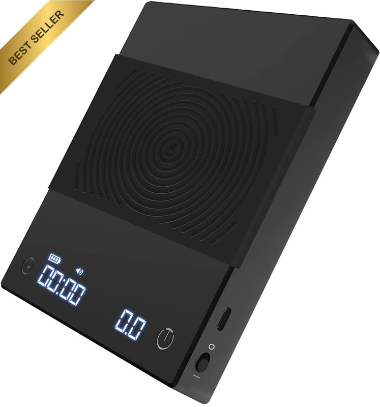 Coffee Scale Basic 2.0 Electronic Espresso Scale with with Timer,2000 Grams and