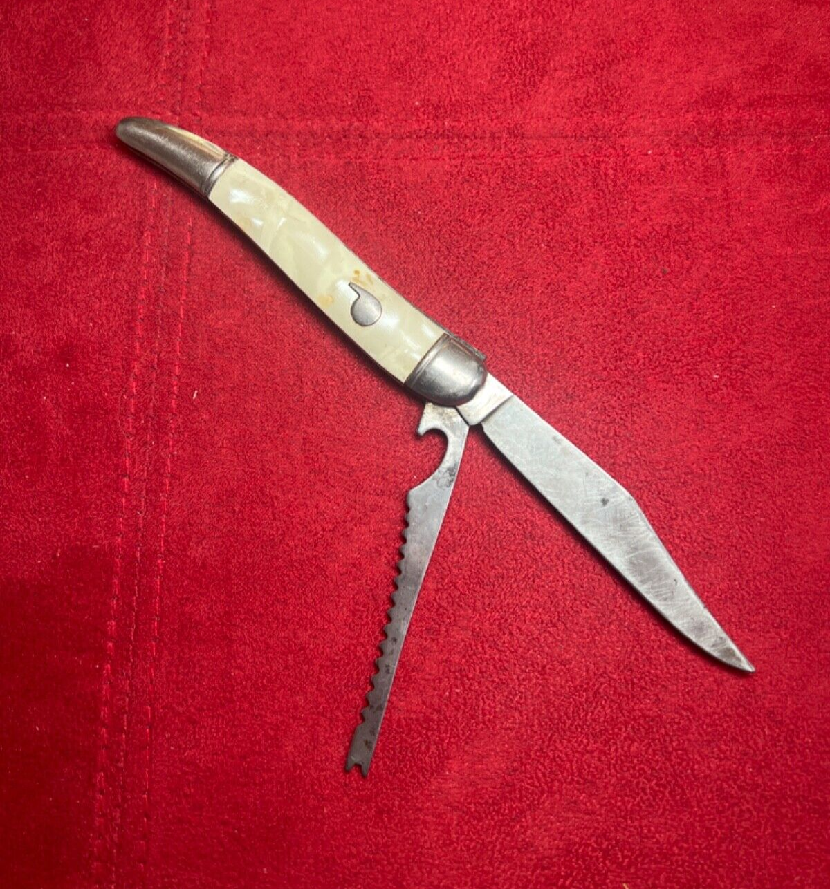 Vintage Imperial USA Prov R.I. Fish Knife Made in USA