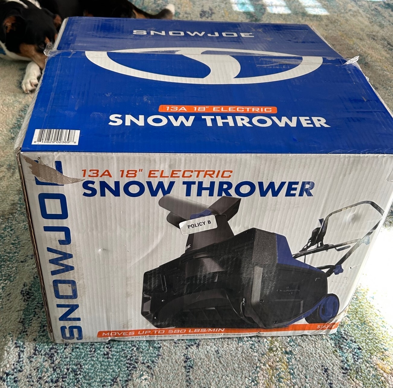 New Snow Joe Electric SingleStage WalkBehind Snow Blower,