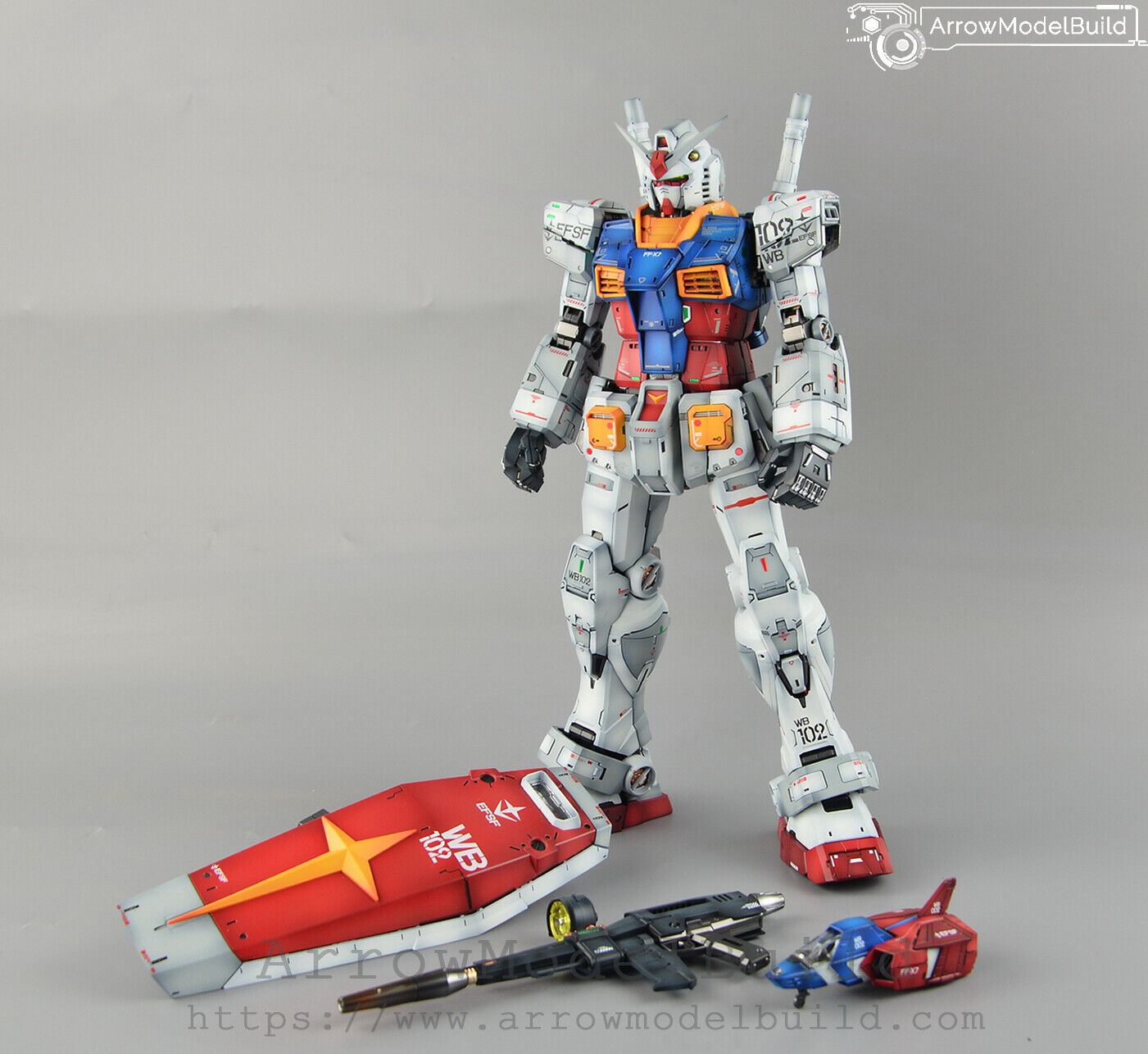 AxisModelWorks Gundam RX-78-2 (Special) Built & Painted PG 1 AxisModelWorks Gundam RX-78-2 (Special) Built & Painted PG 1