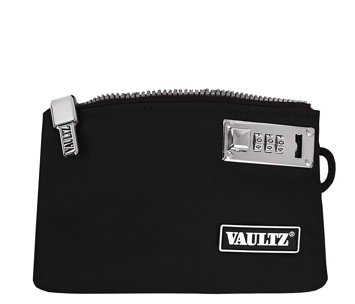 Locking Wallet Bag Money Cash Pouch Anti Theft Security Lockable Purse