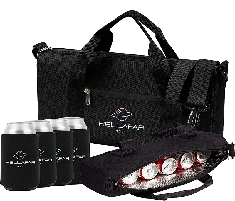 Hellafar Golf Golf Bag Cooler- Golf Cart Cooler with Adjustable Shoulder Strap -