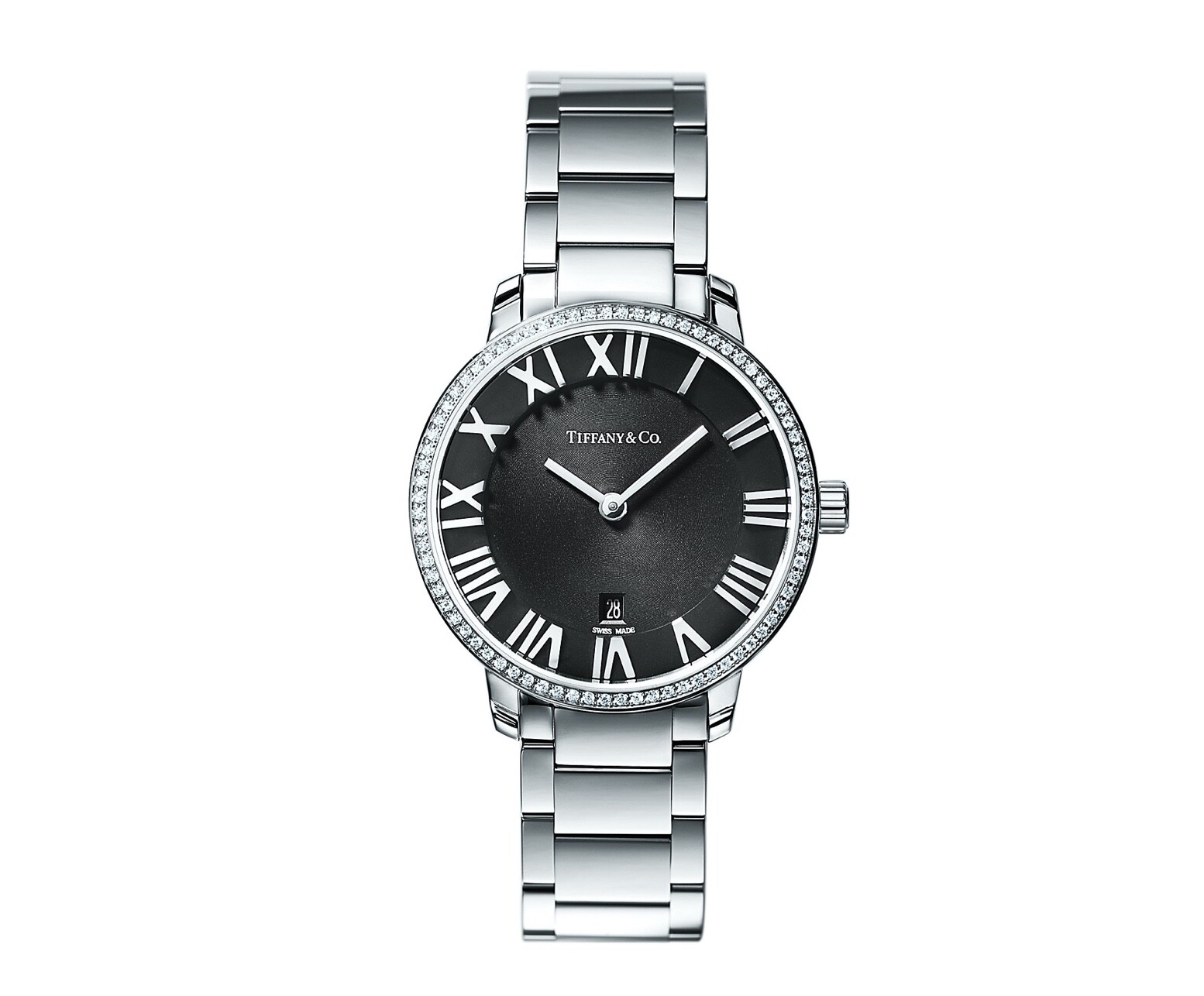 Tiffany アトラス 2ハンド ダイヤ 31mm 時計 （Tiffanys Atlas