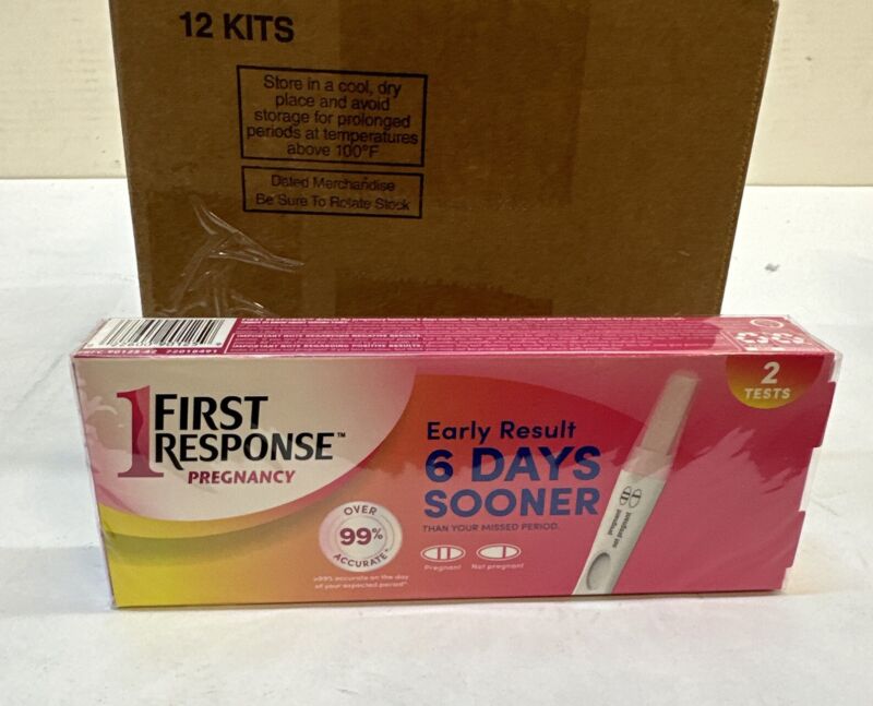 FIRST RESPONSE Early Results Pregnancy Test Kit 2 Tests