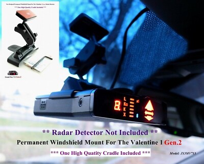 New Design Permanent Windshield Mount Bracket For Valentine1 Gen2 Radar Detector