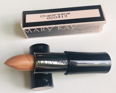 Rare New In Box Mary Kay Creme Lipstick Champagne Full Size Fast Ship