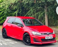 VOLKSWAGEN GOLF GTD 2014 RED DIESEL 2.0 TDI 184 BHP MANUAL 6 SPEED