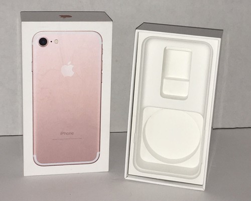 iPhone 7 Empty box ONLY NO accessories No PHONE for 32 GB Gold Free Ship B1