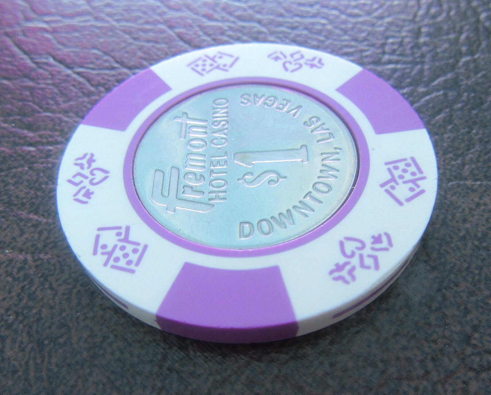 Casino Chip Fremont, Downtown Las Vegas, NV $1