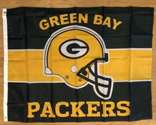 Green Bay Packers Football NFL 3x4 Banner Flag Mancave ...