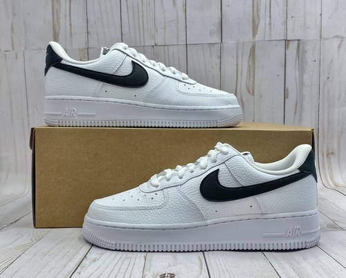 Nike Air Force 1 07 White Black Size 6.5 CT2302 100 | eBay