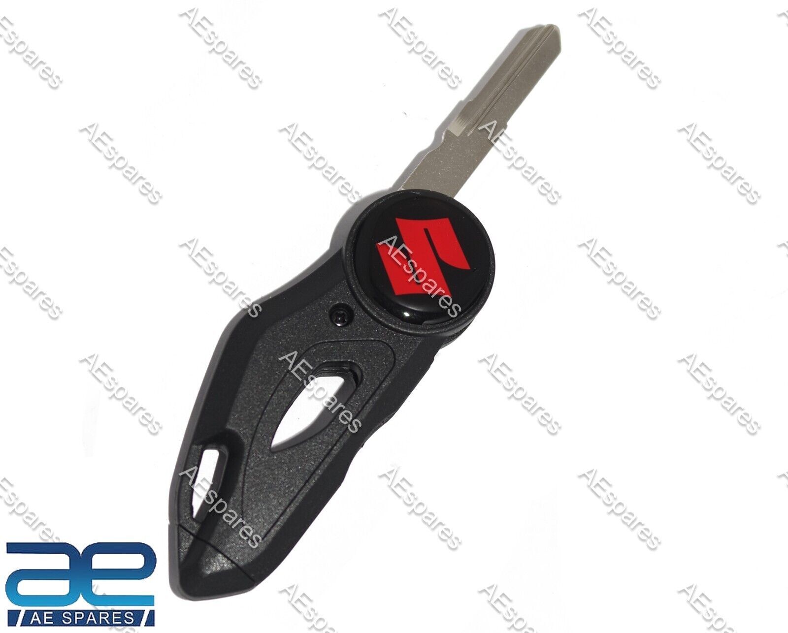Flip Up Style Left Cut Blank Key Set For Suzuki Motorbikes 