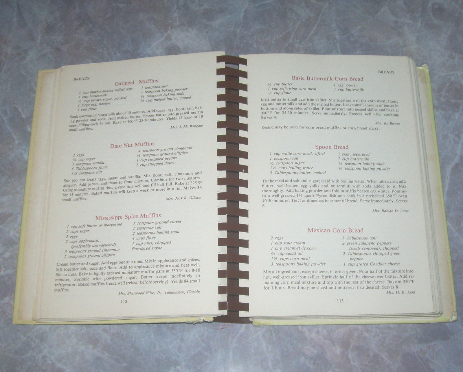 Southern Sideboards Vtg Cookbook Jr League of Jackson MS ©1978 5th Printing 1980