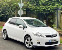 TOYOTA AURIS T SPIRIT 2010 WHITE PETROL/HYBRID 1.8 AUTOMATIC