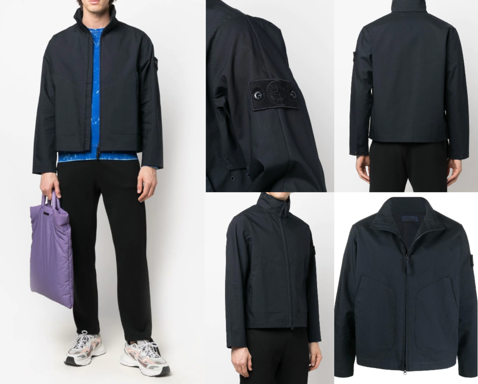 STONE ISLAND 422F1 MAC SUPIMA® 2L GHOST PIECE Jacket Coat STONE ISLAND 422F1 MAC SUPIMA® 2L GHOST PIECE Jacket Coat