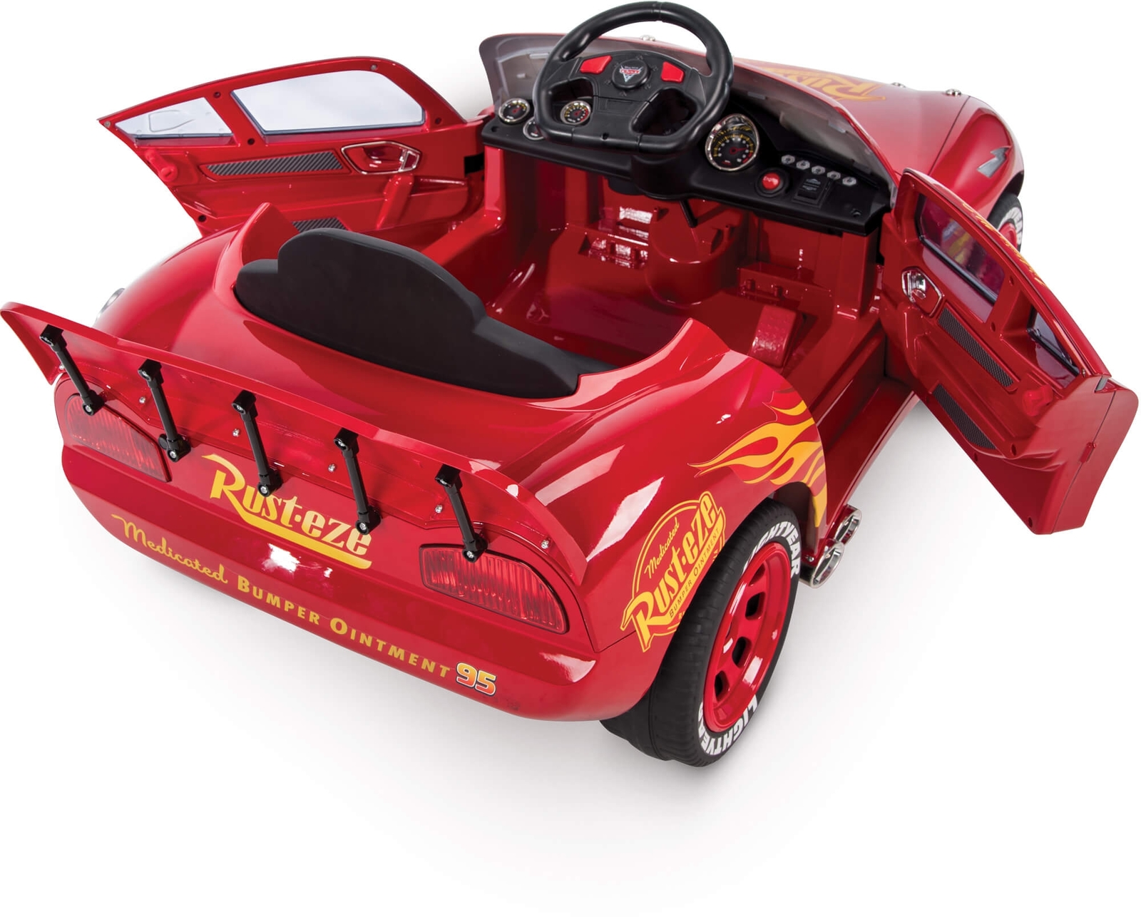 lightning mcqueen ride on car 6v battery