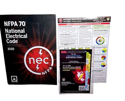 National Electrical Code 2020 NEC NFPA 70 with Quick Card and BBI Fast TABs