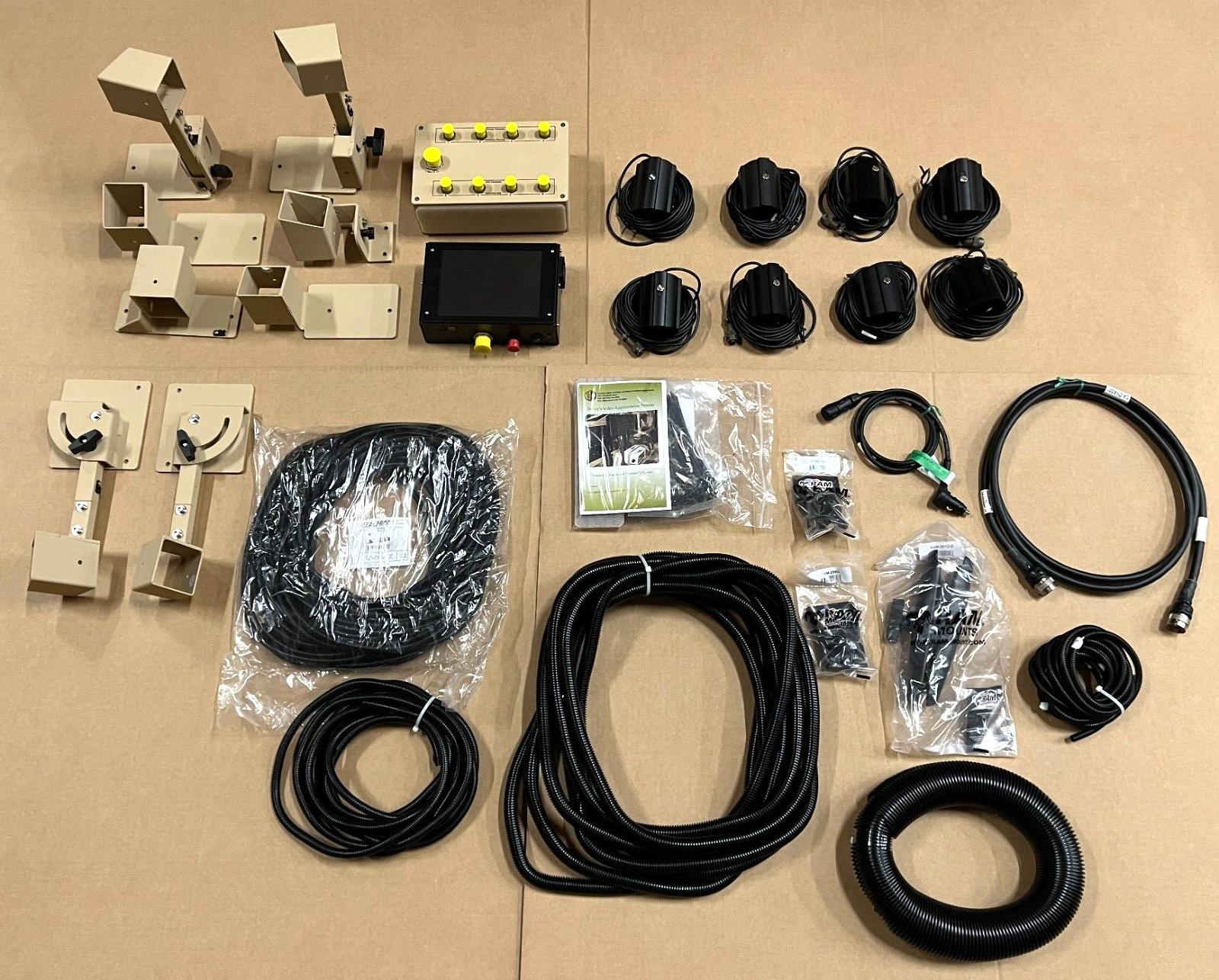 MILITARY VEHICLE NIGHT VISION CAMERA KIT, MRAP HMMWV HUMMER