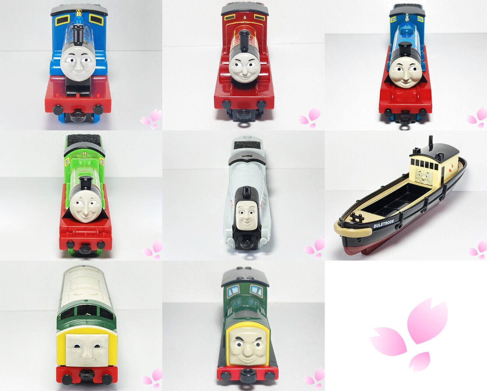 成功の実現 & 盛大な人生 セット Set of 14 pcs Thomas Nakayoshi Series Vol.1 BANDAI 1995 Push