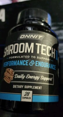 ONNIT Shroom Tech Sport, Energy & Endurance, 28 Capsules | MFG 07/21, Fast Ship