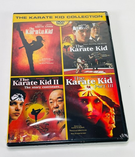New Sealed The Karate Kid 4 Movie Collection DVD Set No Slip New Sealed The Karate Kid 4 Movie Collection DVD Set No Slip