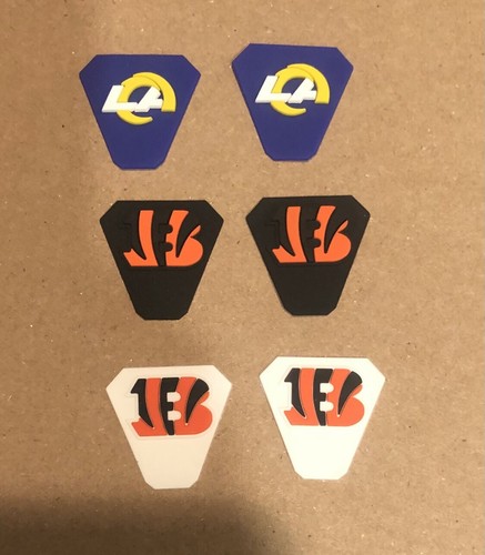 Under Armour Visor Clip 3D Bumpers 1 Team Set Only (Clips Not Included)