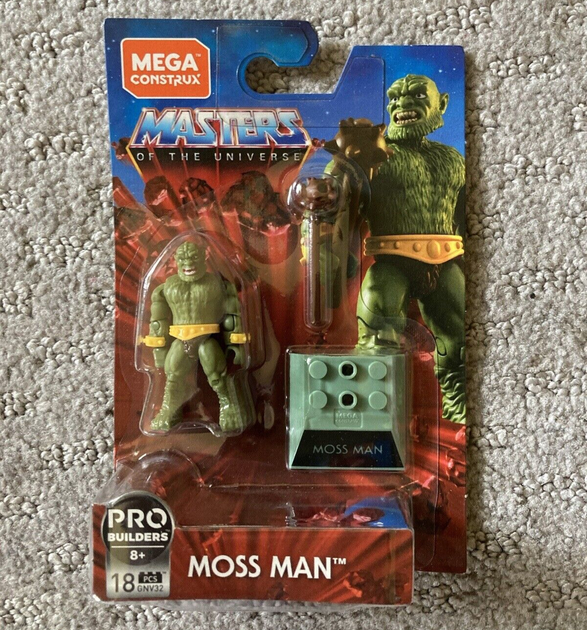 Mega Construx Pro Builders Masters of the Universe Moss Man Mega Construx Pro Builders Masters of the Universe Moss Man