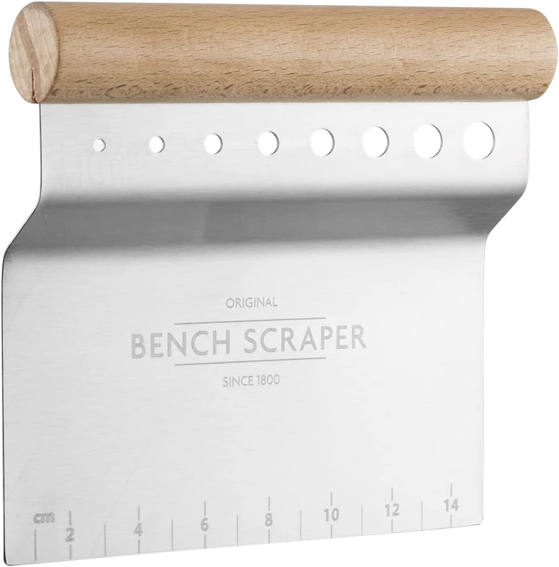 2008.196 Innovative Kitchen Stainless Steel 4-In-1 Bench Scraper, 15.2Cm, Silver