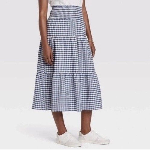 【AAKE】FRILL CHECK LONG SK $_12.JPG?set_id=880000500F