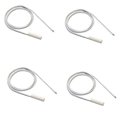 WR55X10025 Refrigerator Temperature Sensor Thermistor Fit for GE Kenmore (4Pack)