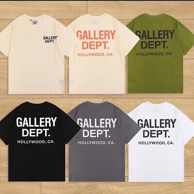 For Gallery Dept Classic Souvenir Tee Classic Logo Print Men Women T-Shirt