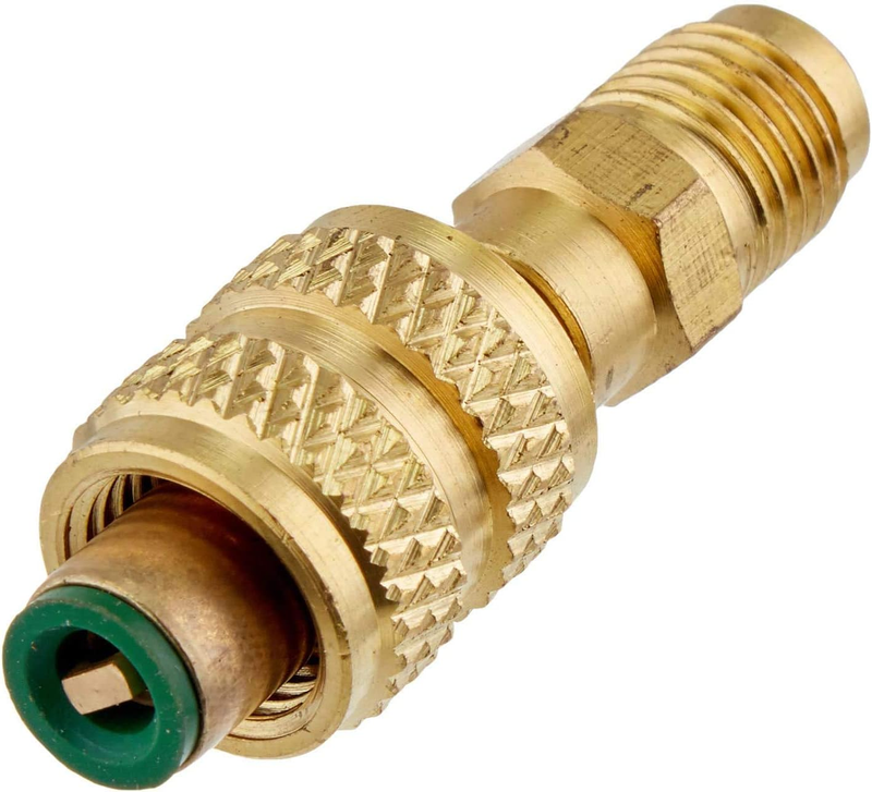 R410A Adapter 5/16" SAE Female to 1/4" SAE Male Vacuum Service Port for Mini Spl
