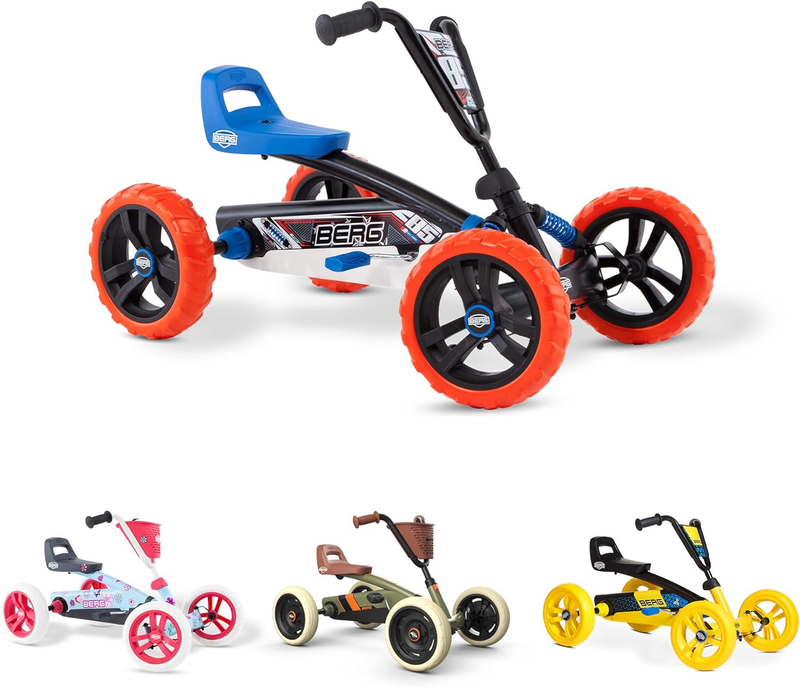 BERG Toys Buzzy Nitro Kids Pedal Go Kart for 2 to 5 Year Old