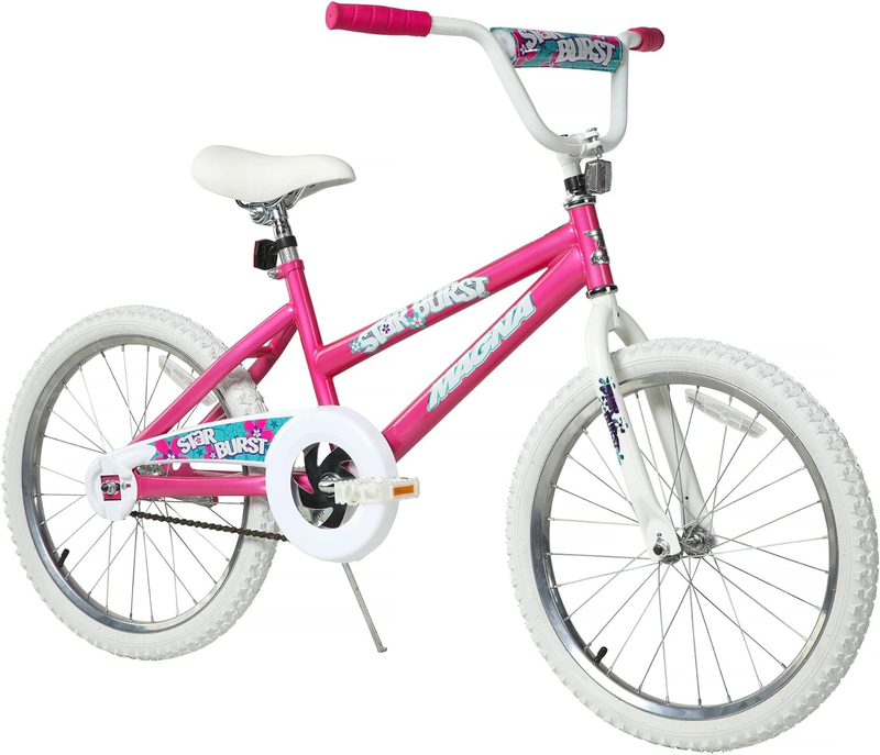 Dynacraft Magna Star Burst Bike, 12-20-Inch Wheels, Girls Ages 3-10 Years