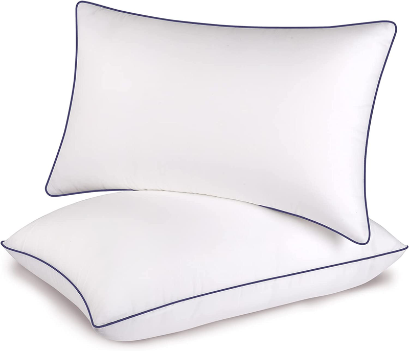 Bed Pillows for Sleeping-2 Pack Queen Size Set of 2 Cooling Pillow for Side Back