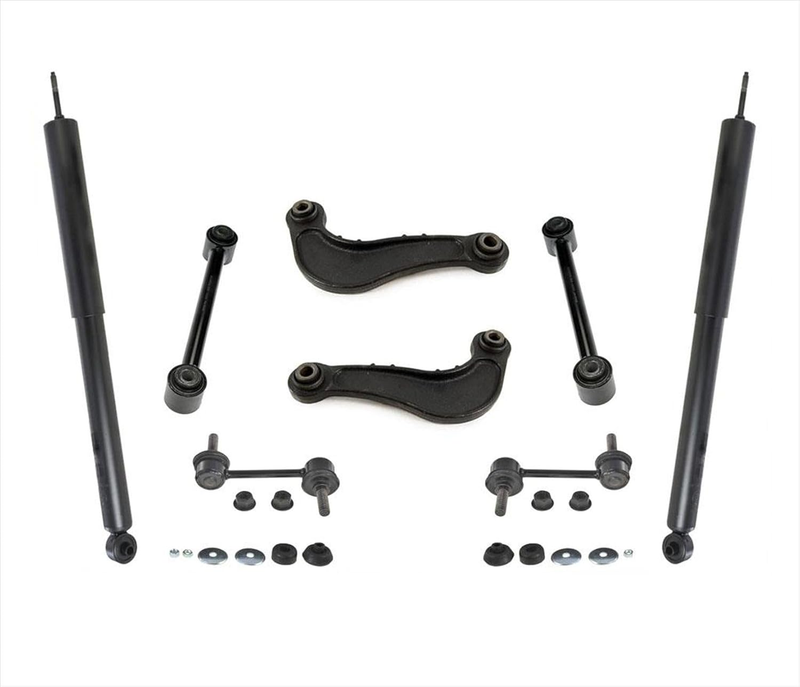 Rear Upper Lower Control Arms Shocks Sway Bar for 2007 2008 2009 2010 Ford Edge