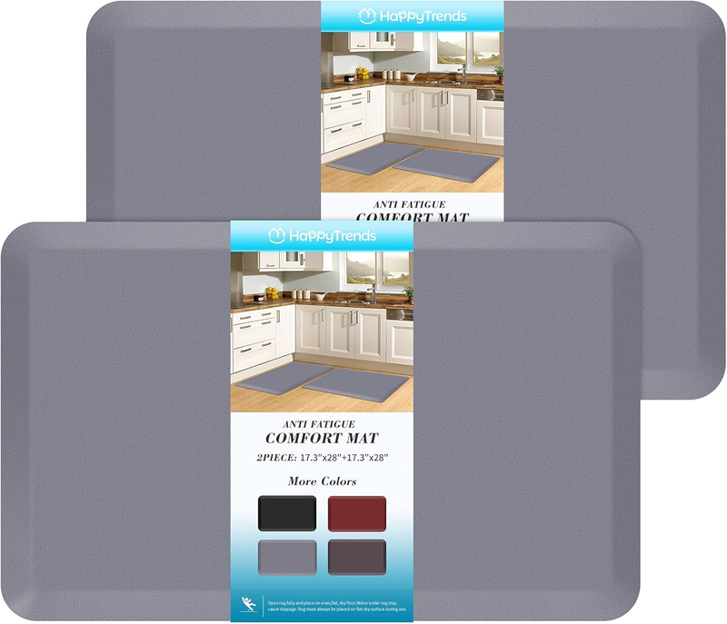 2 PCS Kitchen Mat Cushioned Anti-Fatigue Floor Mat, Heavy Duty...