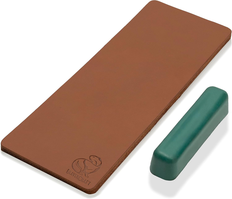 Stropping Leather Strop for Knife Sharpening Strop LS2P1 - Knife Stropping Kit 3