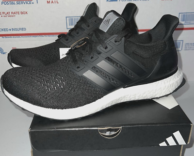 Adidas Men's UltraBoost 1.0 DNA Black Running Shoes HQ4201 Size 10.5