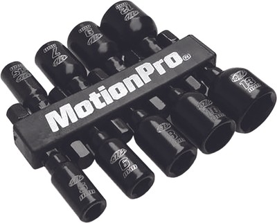 Motion Pro 08-0590 Magnetic Nut Drivers Set (9 Pc)