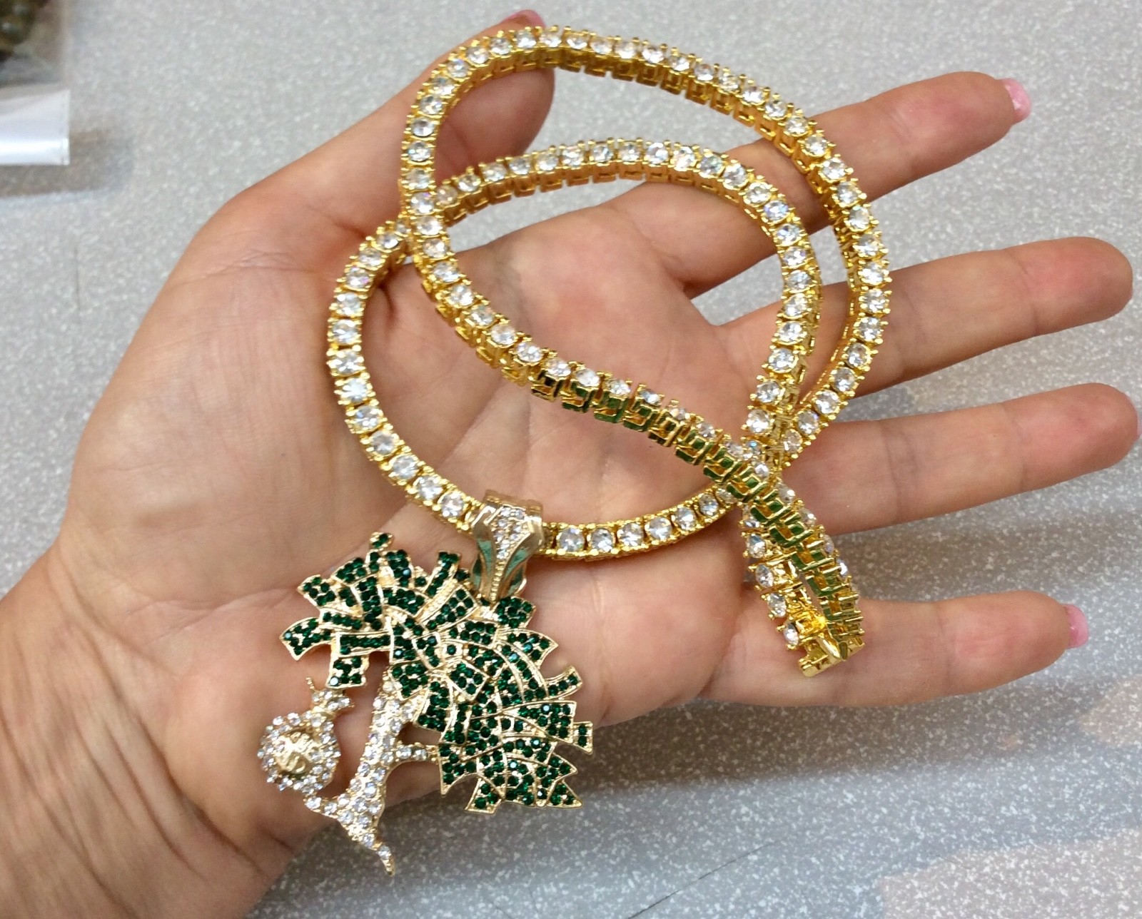 タナカダイスケcrystal ribbon chain necklace タナカダイスケ | crystal ribbon chain necklace – tanakadaisuke