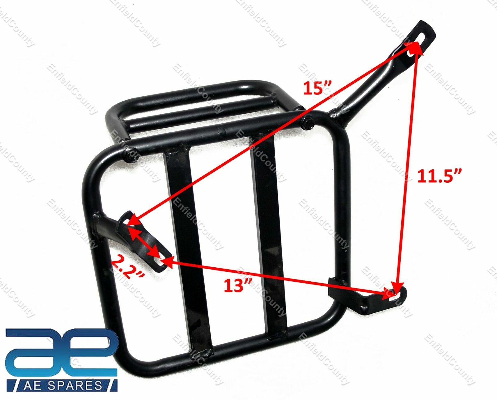 For Royal Enfield New Classic Reborn 350cc Black Saddle Stay Steel Black