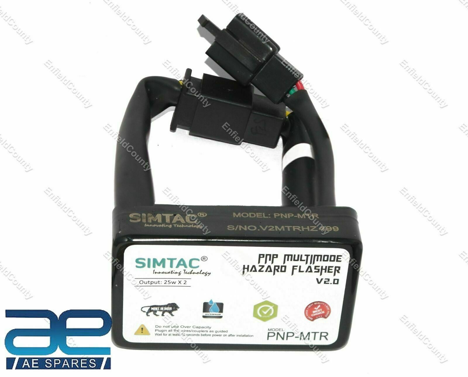 For Royal Enfield Meteor 350 Classic 350 500 UCE PNP Hazard Module Adapter Flasher