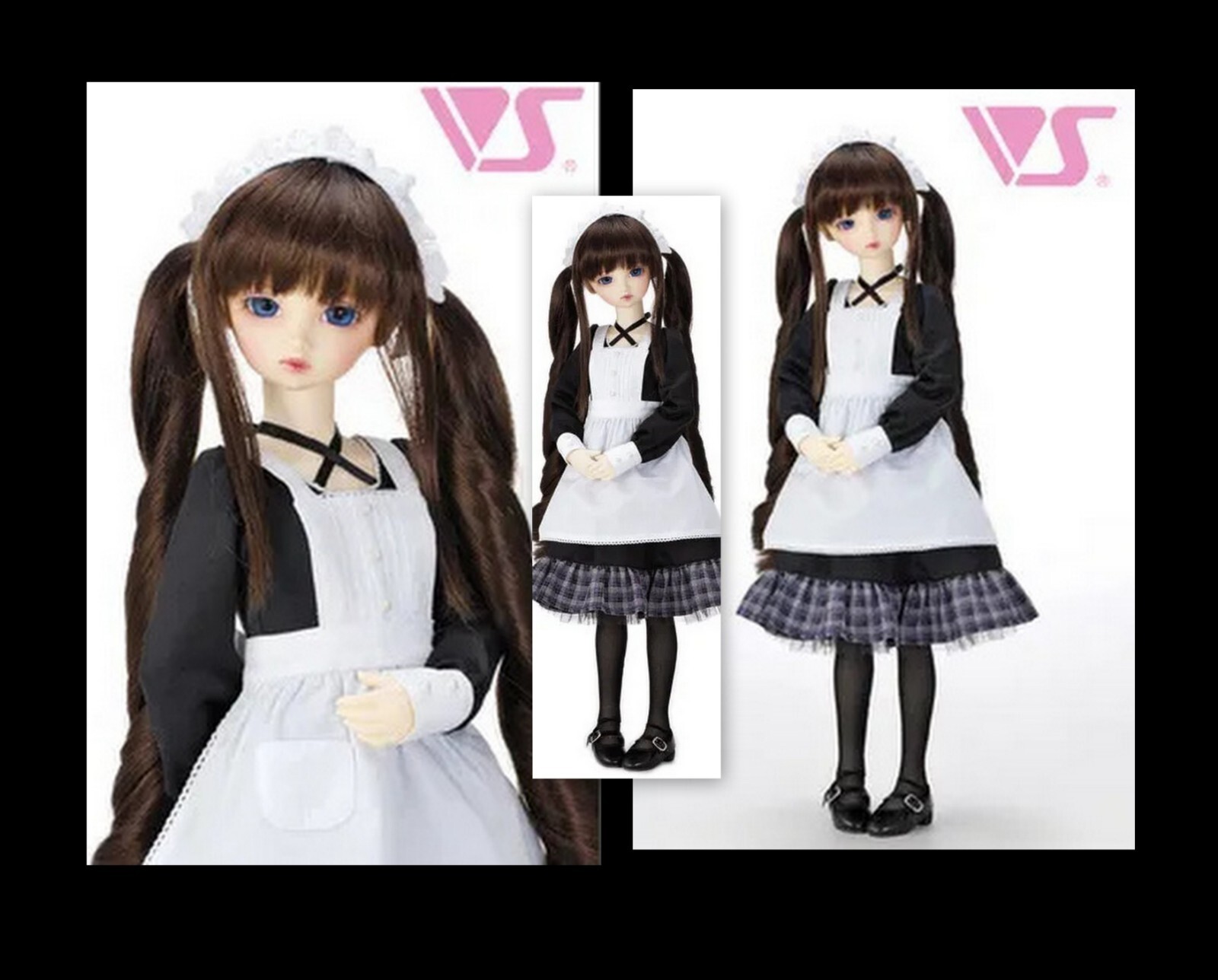 BJD Volks Super Dollfie Dream DD SD SD13 Pearl Apron Maid