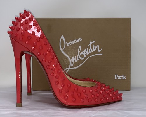CHRISTIAN LOUBOUTIN Heels Patent Spikes Pigalle 120 Pumps CHRISTIAN LOUBOUTIN Heels Patent Spikes Pigalle 120 Pumps