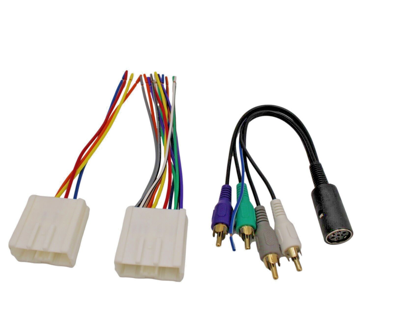 IMC Audio Wire Harness for Aftermarket Stereo Installation Factory Amplifier